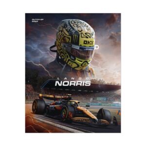 lando noris poster personnalisé