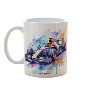mug céramique f1 – Édition "watercolor speed"