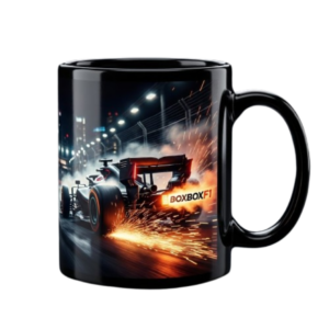 mug céramique noir f1 – Édition "night race"